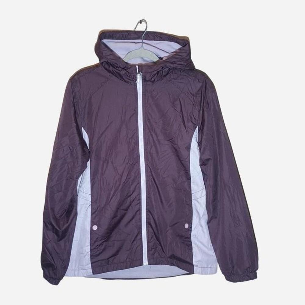 Whales Tail Purple and Pink Insulated Windbreaker Size M